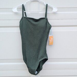 NWT- Small Kona Sol ribbed one-piece swimsuit